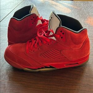 Jordan 5 Retro ‘Red Suede’ 2017 Sz 11.5